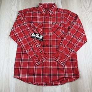 DIXXON Flannel Eddie Edward Van Halen Eruption EVH Collab 5150 NWT Size M Medium